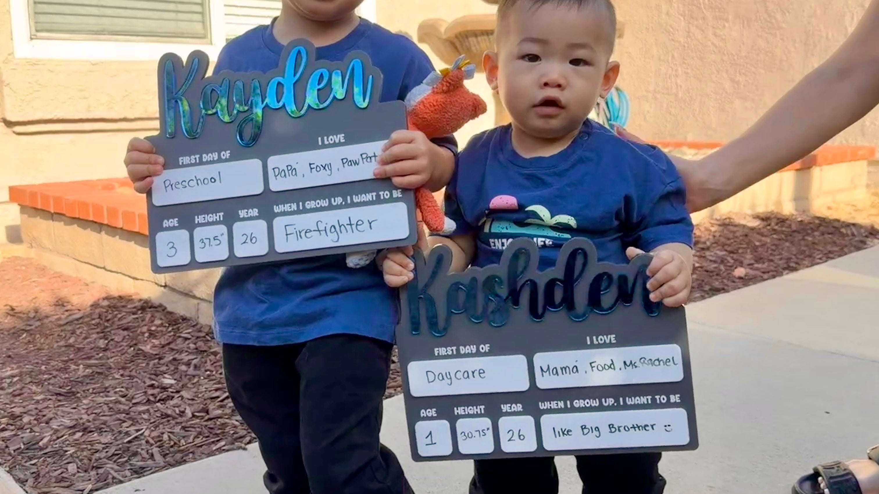 Personalized Reusable First Day Of Milestone Sign