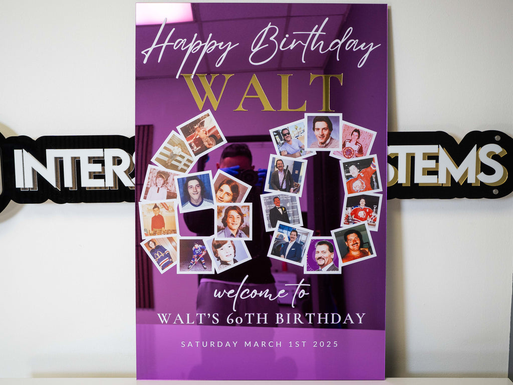 Personalized Welcome Sign | Custom Event Sign