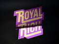 Custom Two-Tone Acrylic Sign | Names, Phrases & Logos