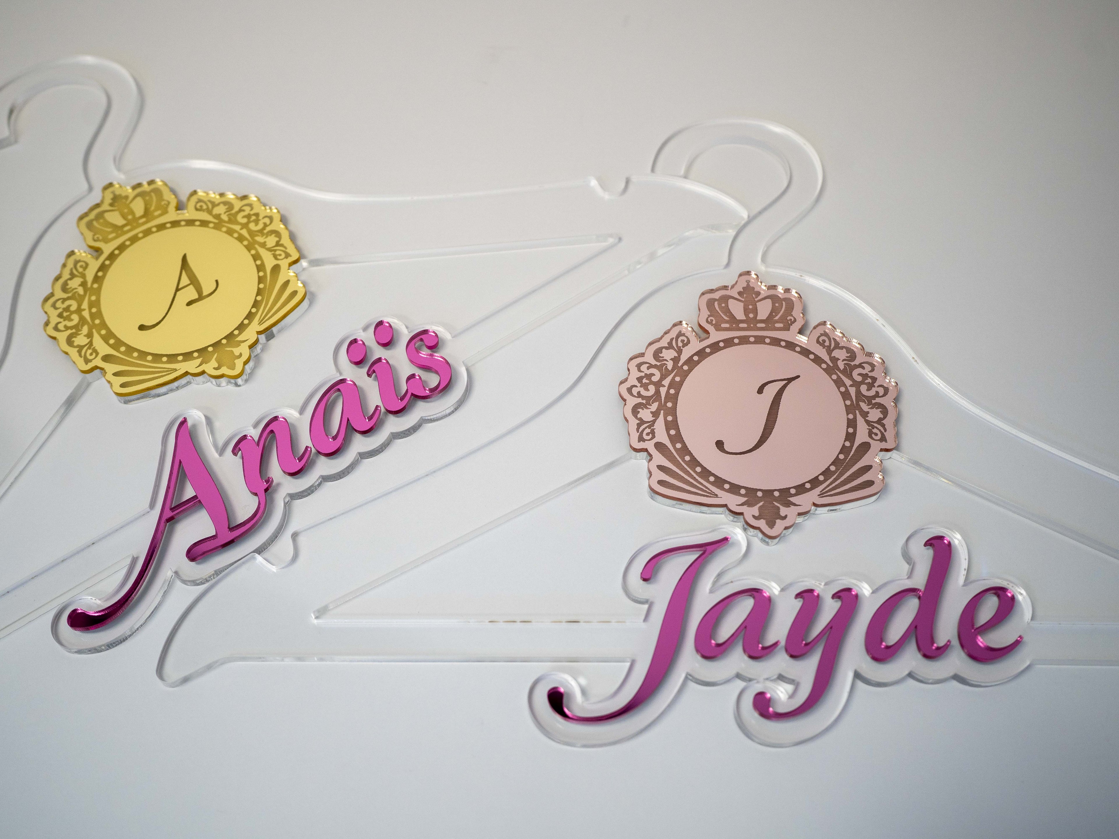 Personalized Bridal & Event Hanger