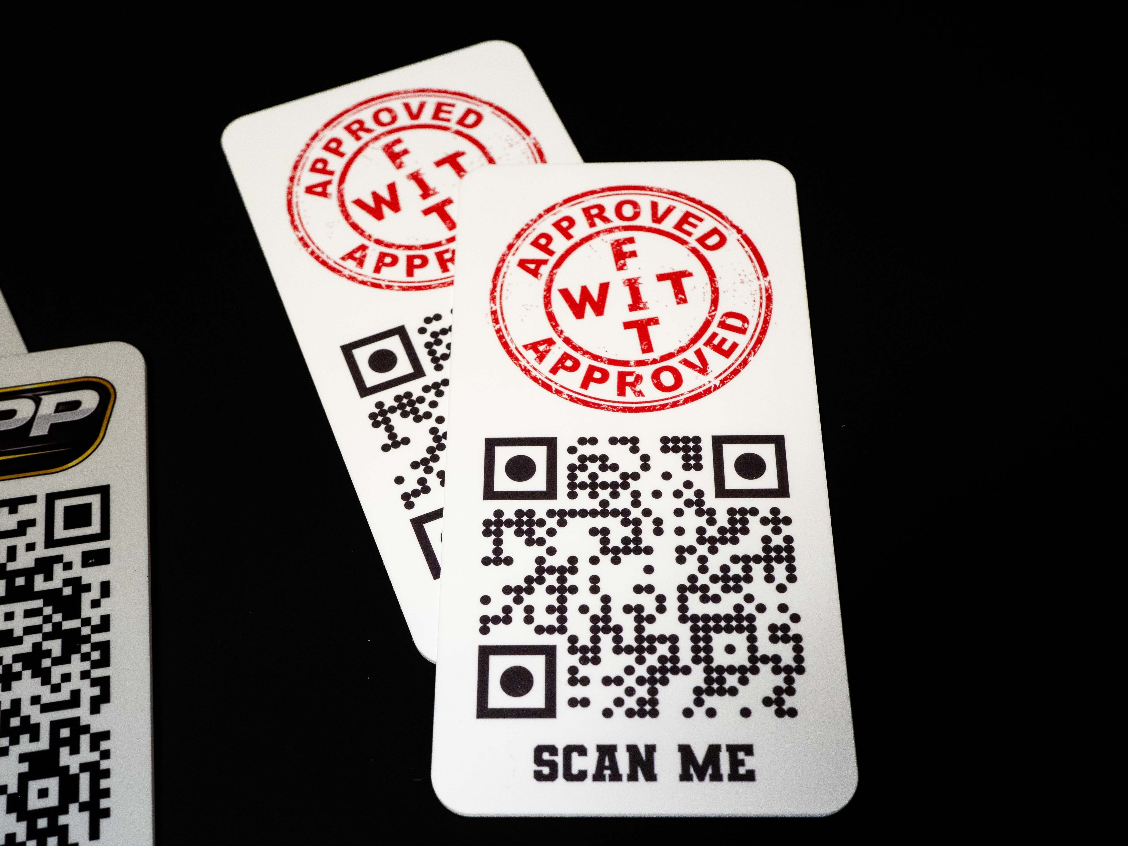 Custom QR Code Sign