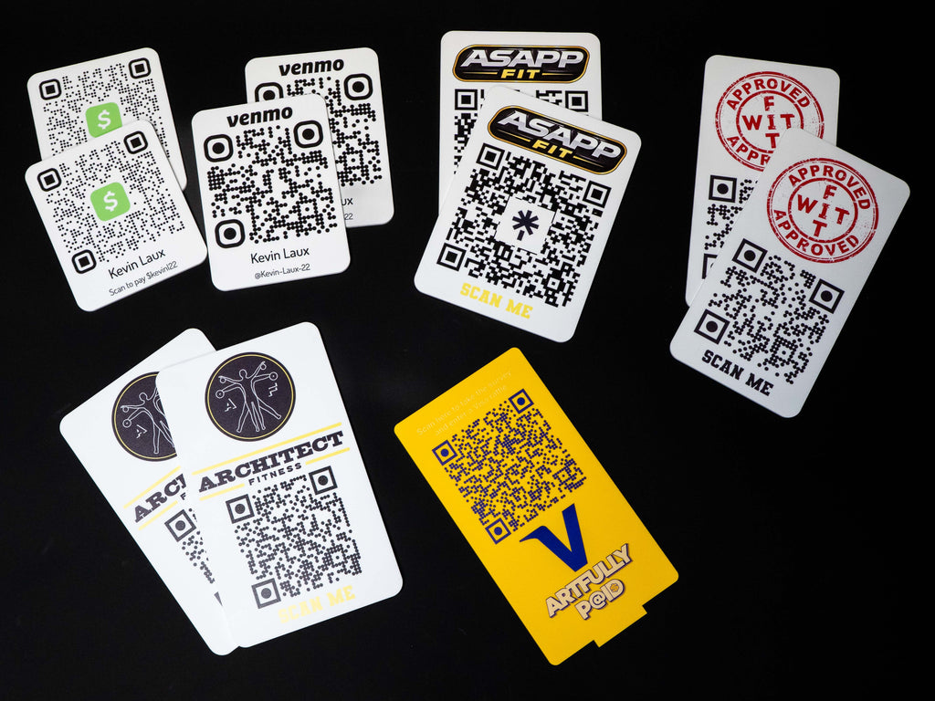 Custom QR Menu Table Sign