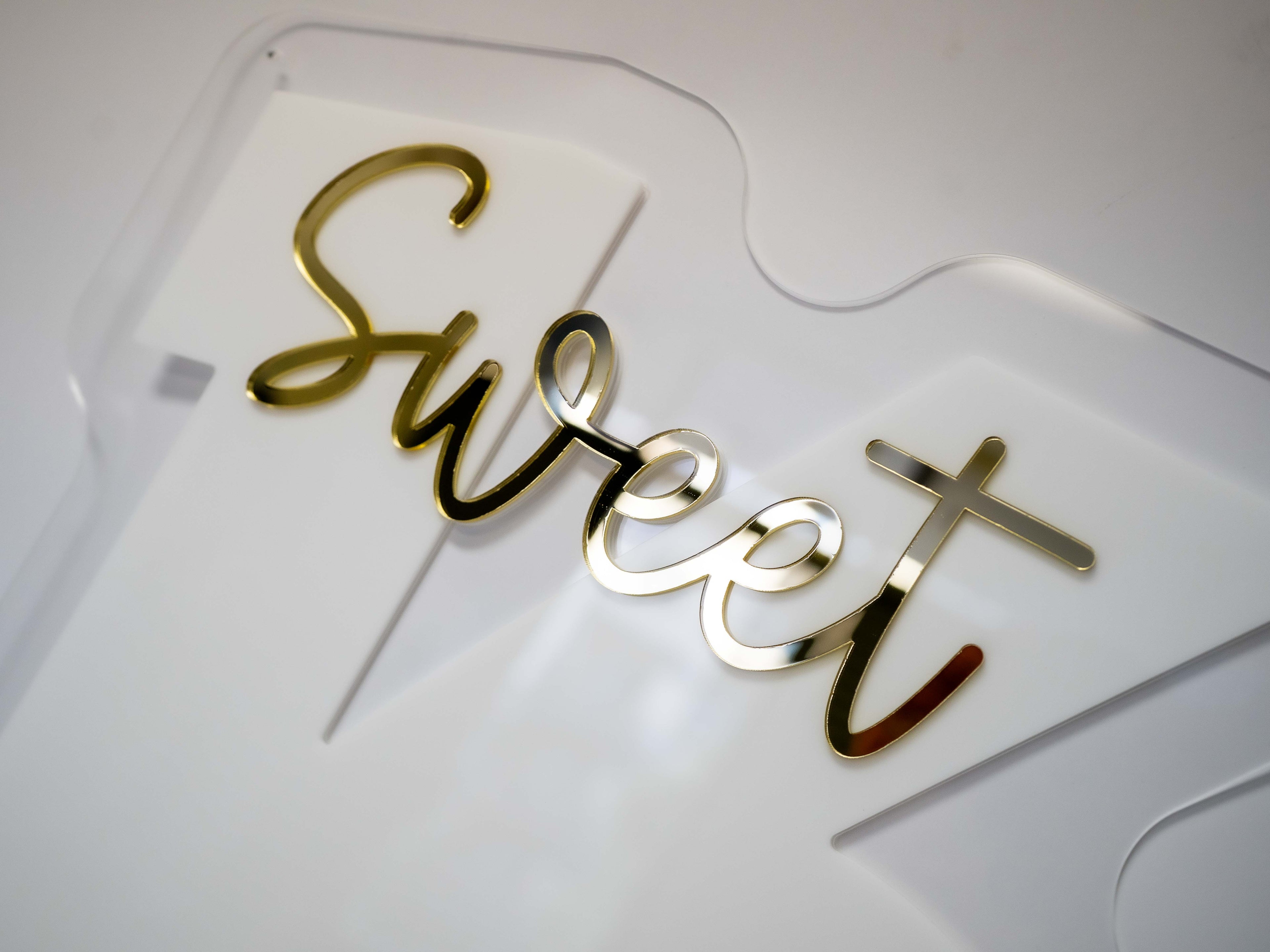 Custom Sweet 16 Quinceañera Acrylic Sign