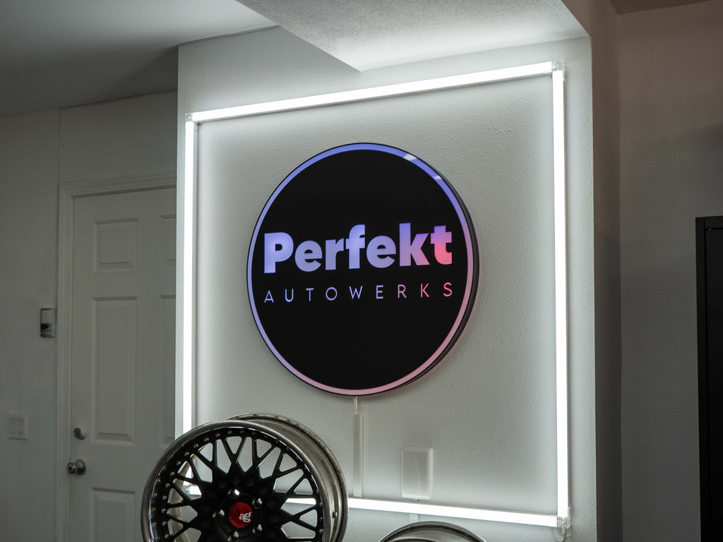 Custom Logo LED Light Box Sign